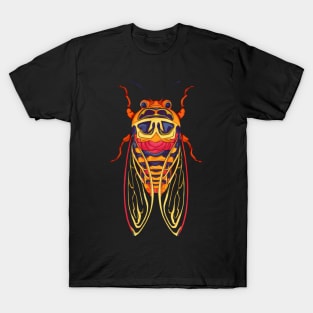 Cicada Fest 2024 Broods XIX XIII Cicada Entomology Lover T-Shirt